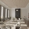 Ekena Millwork 39W x 39H x 38T Small Olivia Decorative Fretwork Wood Ceiling Panels, Cherry CELW39X39X0375OLVCH - alternate 8